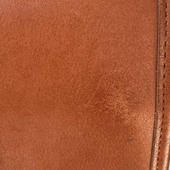 Coach Vintage Willis Station Leather Crossbody with Matching Checkbook Cover Tan - Picture 13 of 17